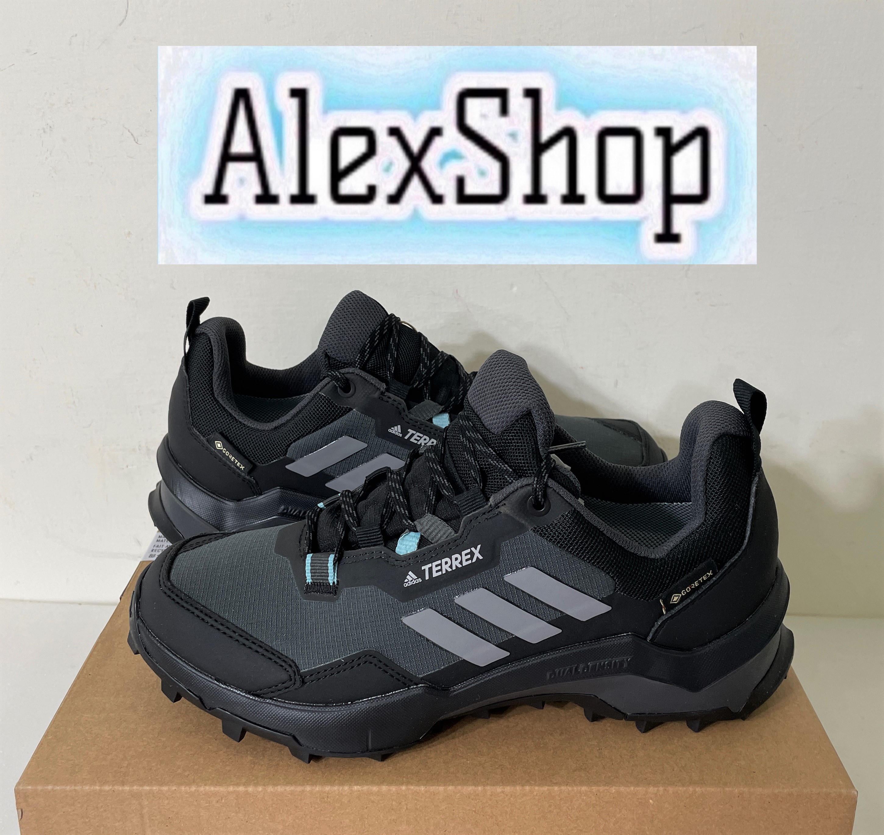 艾力克斯 ADIDAS TERREX AX4 GORE-TEX 女 FZ3249 黑 防水 越野慢跑鞋 警8