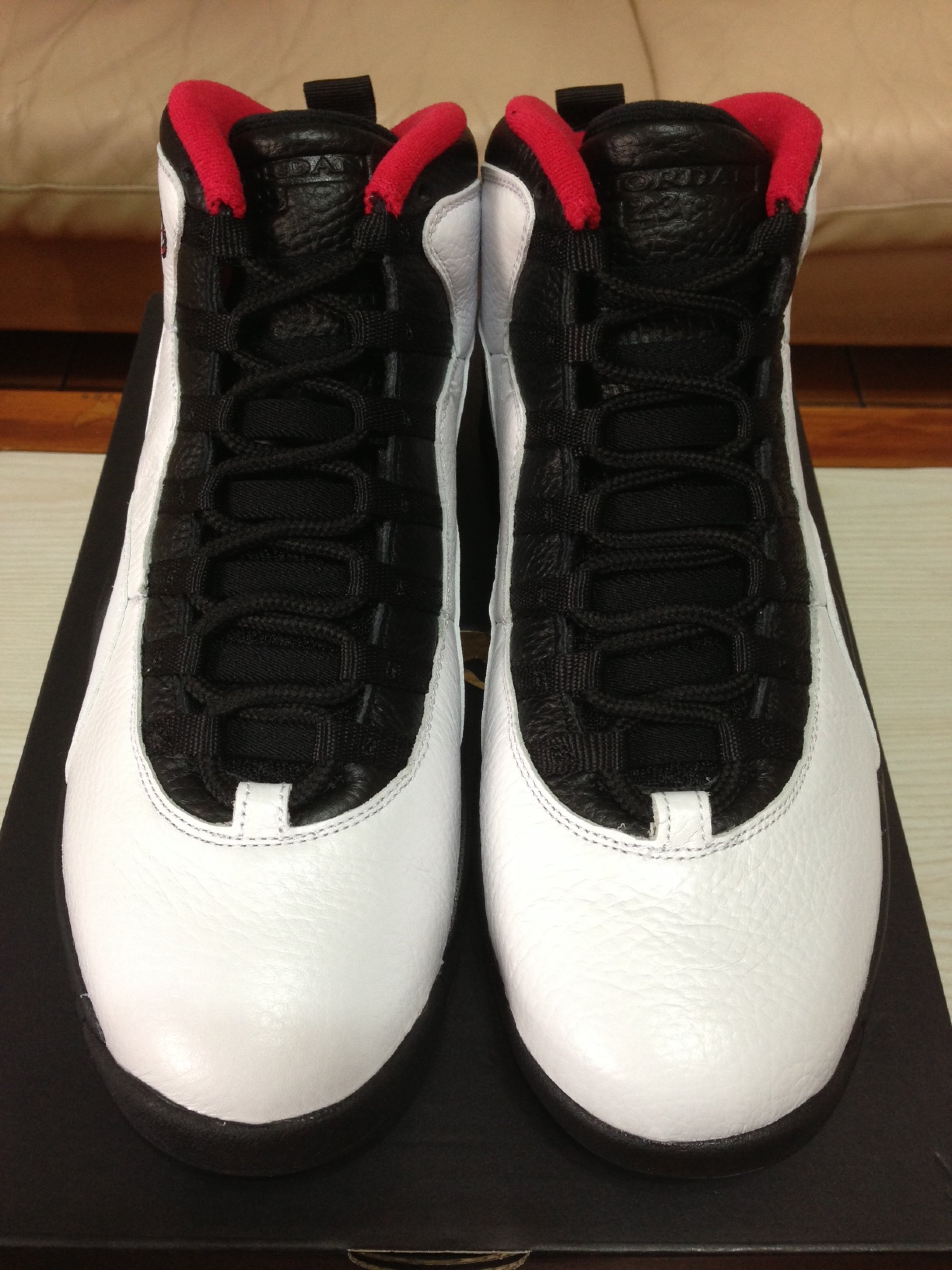 台灣公司貨】AIR JORDAN X RETRO 10 AJ10 DOUBLE NICKEL 45 芝加哥白黑