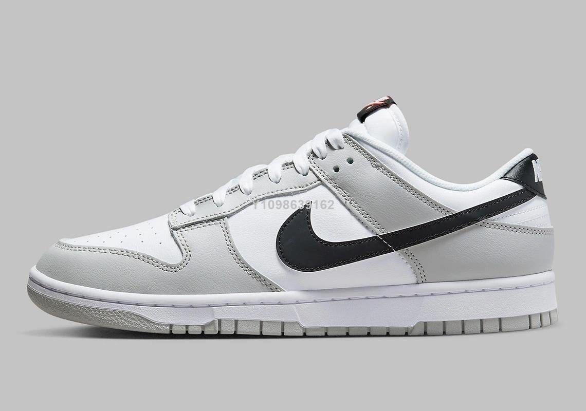 【代購】Nike Dunk Low “Lottery” 灰白 煙灰 黑勾低幫休閒百搭滑板鞋DR9654-001男女鞋