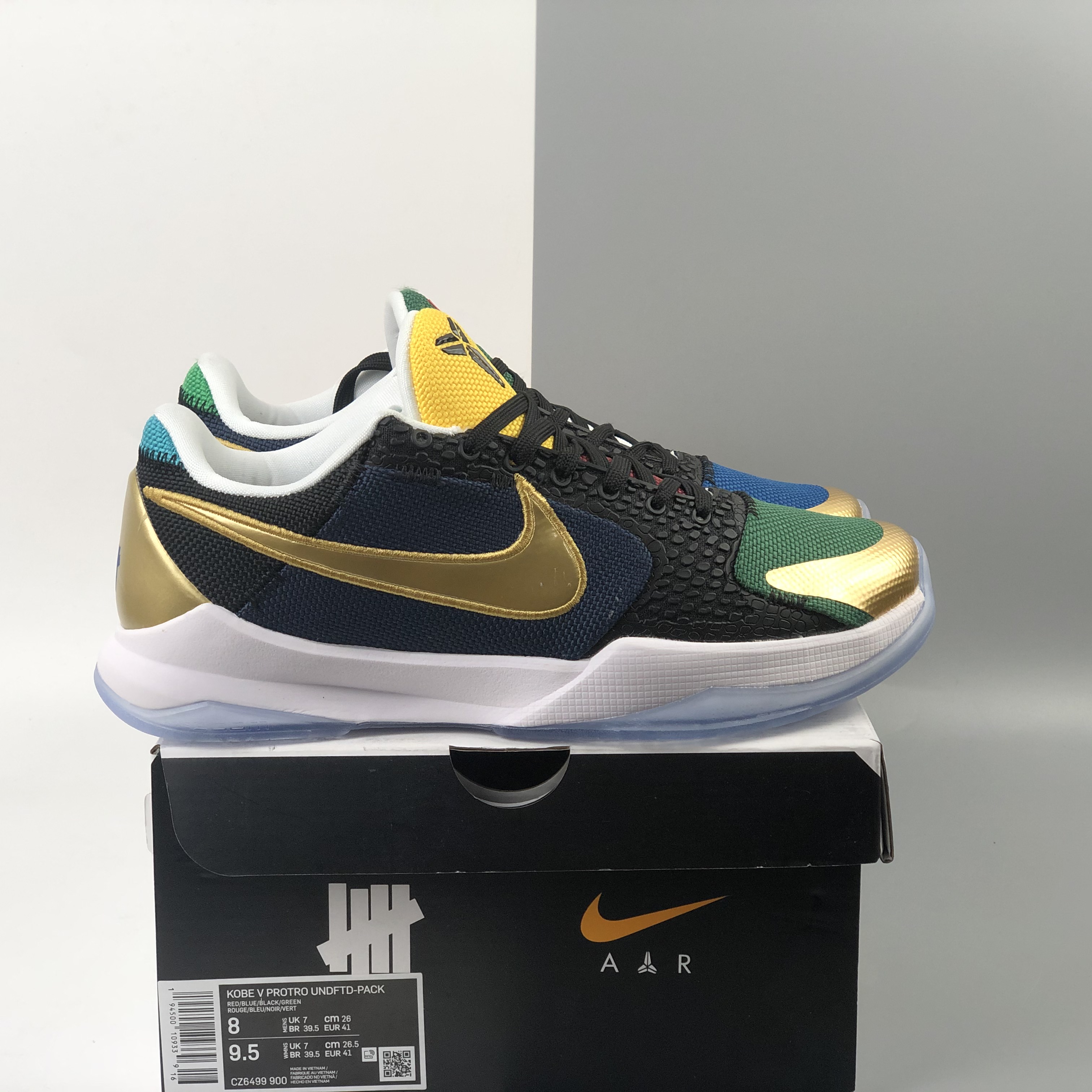 NIKE KOBE 5 V PROTRO WHAT IF DIRTY DOZEN 鴛鴦彩虹/CZ6499-900