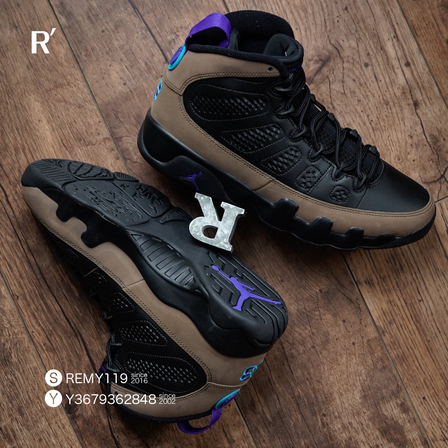 R'代購Air Jordan 9 Retro Olive Concord CT8019-034 | Yahoo奇摩拍賣