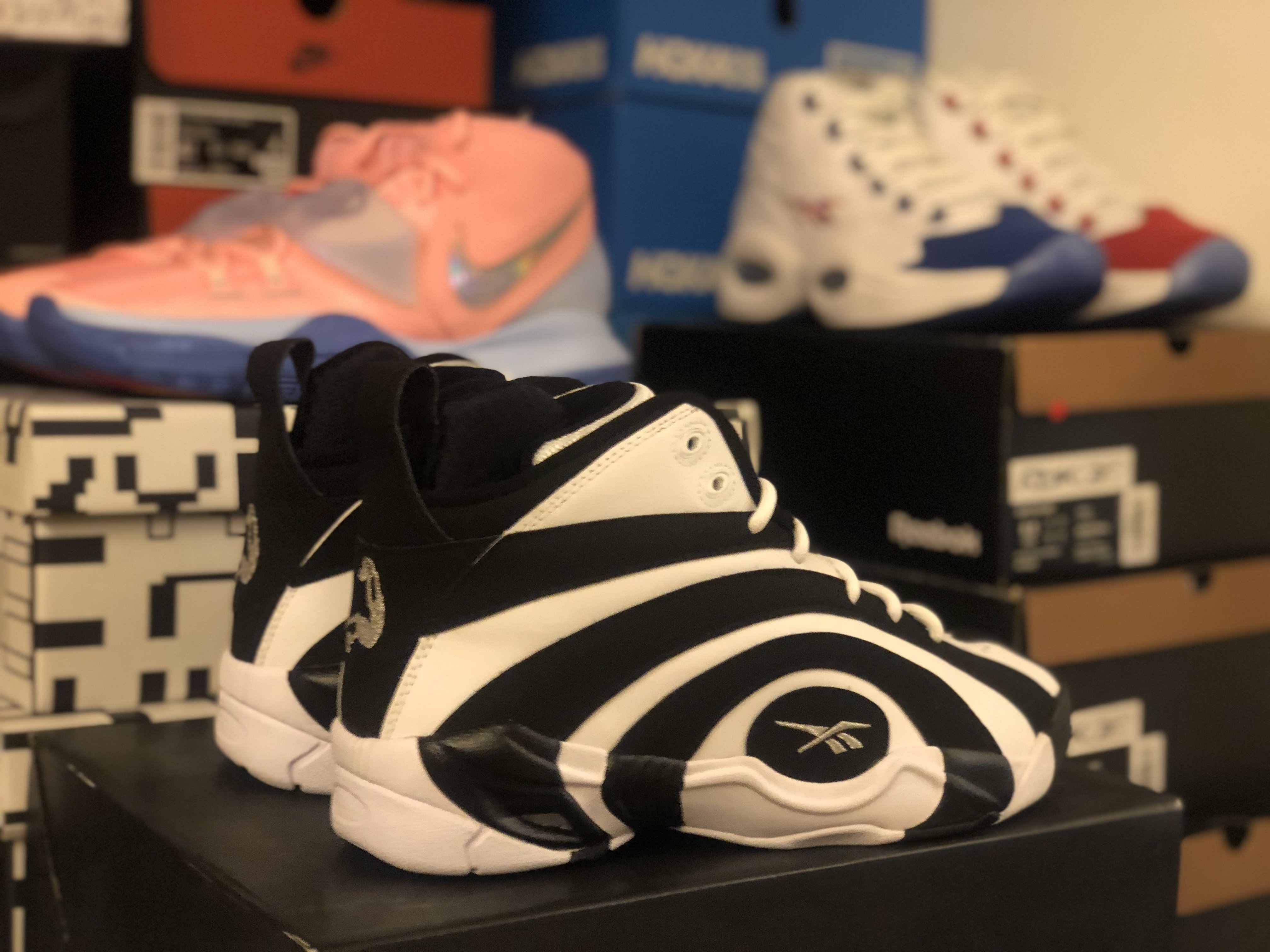 9.5全新正品 Reebok Shaqnosis OG 傳奇中鋒 大白鯊 歐尼爾 復刻 年輪鞋 銳步 EF3069