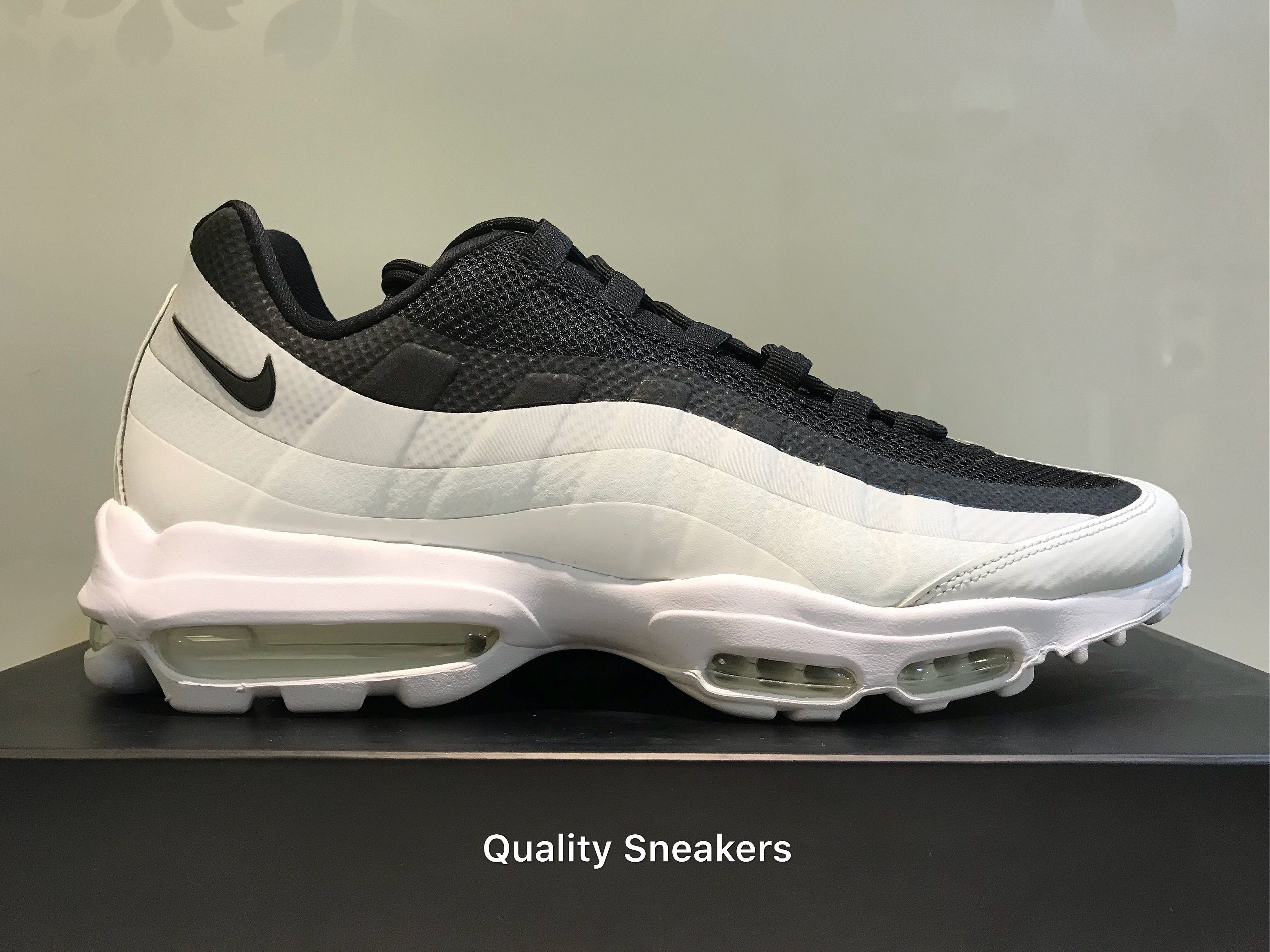 現貨- Nike Air Max 95 Ultra 黑白殺人鯨857910-009 | Yahoo奇摩拍賣