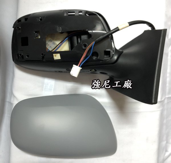 ☆☆☆強尼工廠☆☆☆全新豐田 YARIS 09 10 11 12年 原廠型 手折 後視鏡