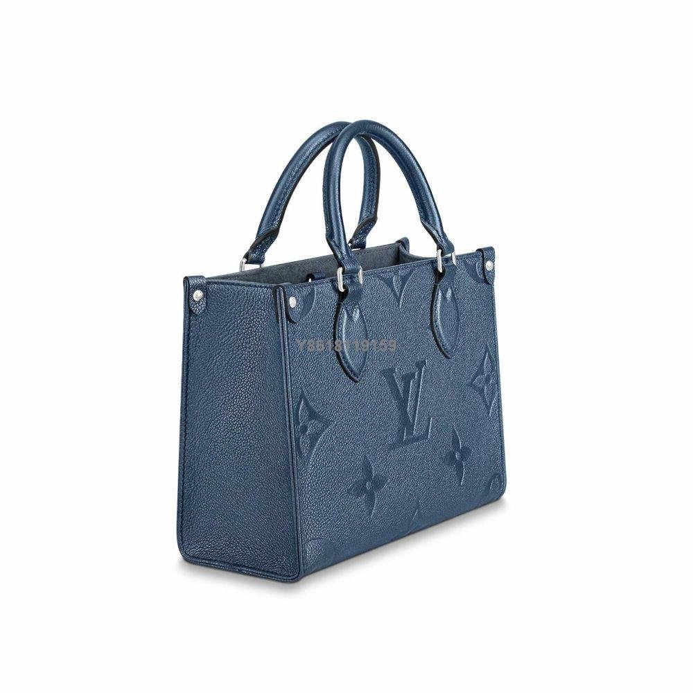 M58956 Louis Vuitton Monogram Empreinte OnTheGo PM Tote