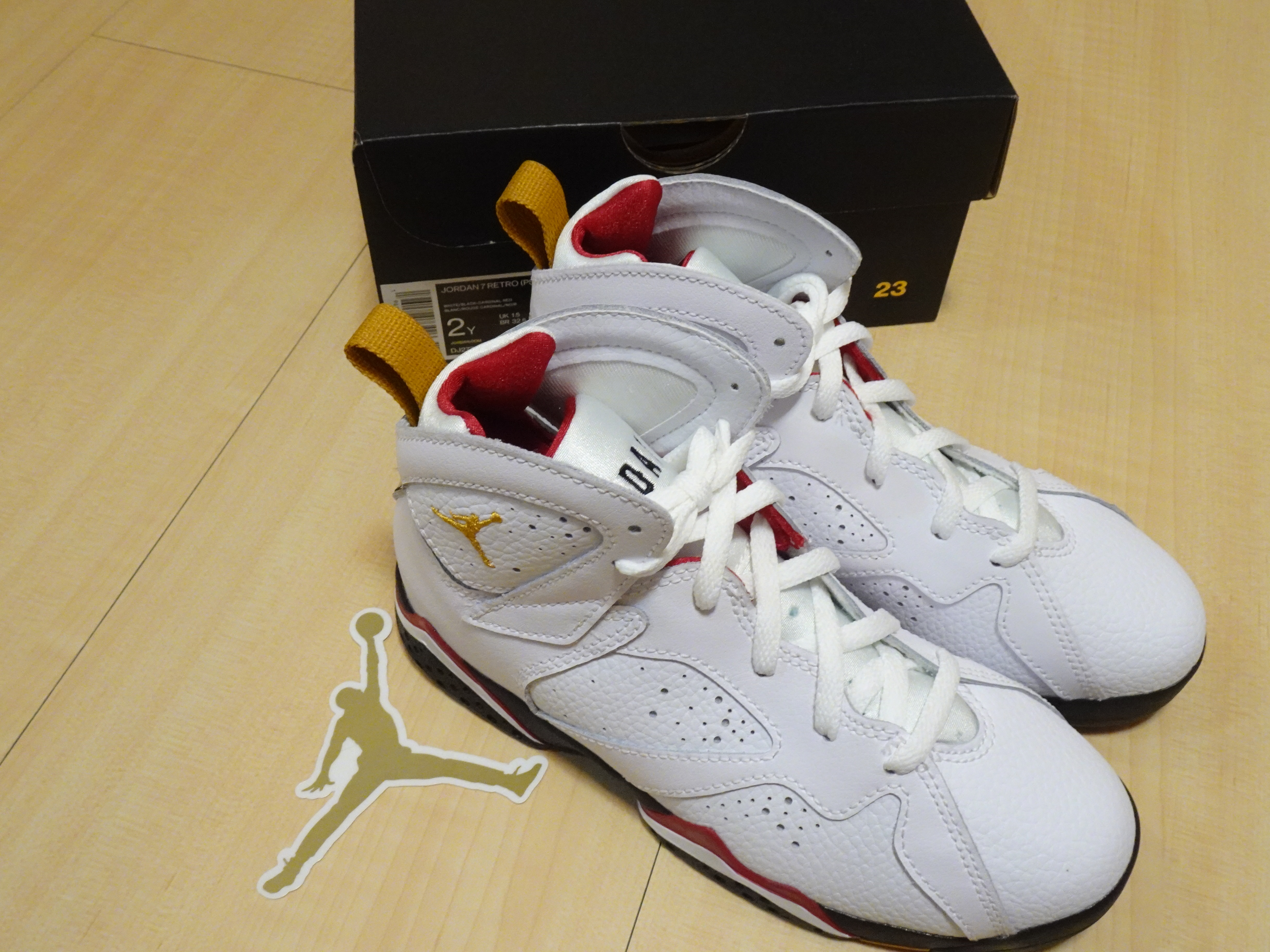 Nike Air Jordan 7 RETRO PS Cardinal AJ7喬丹七代男女中童籃球鞋