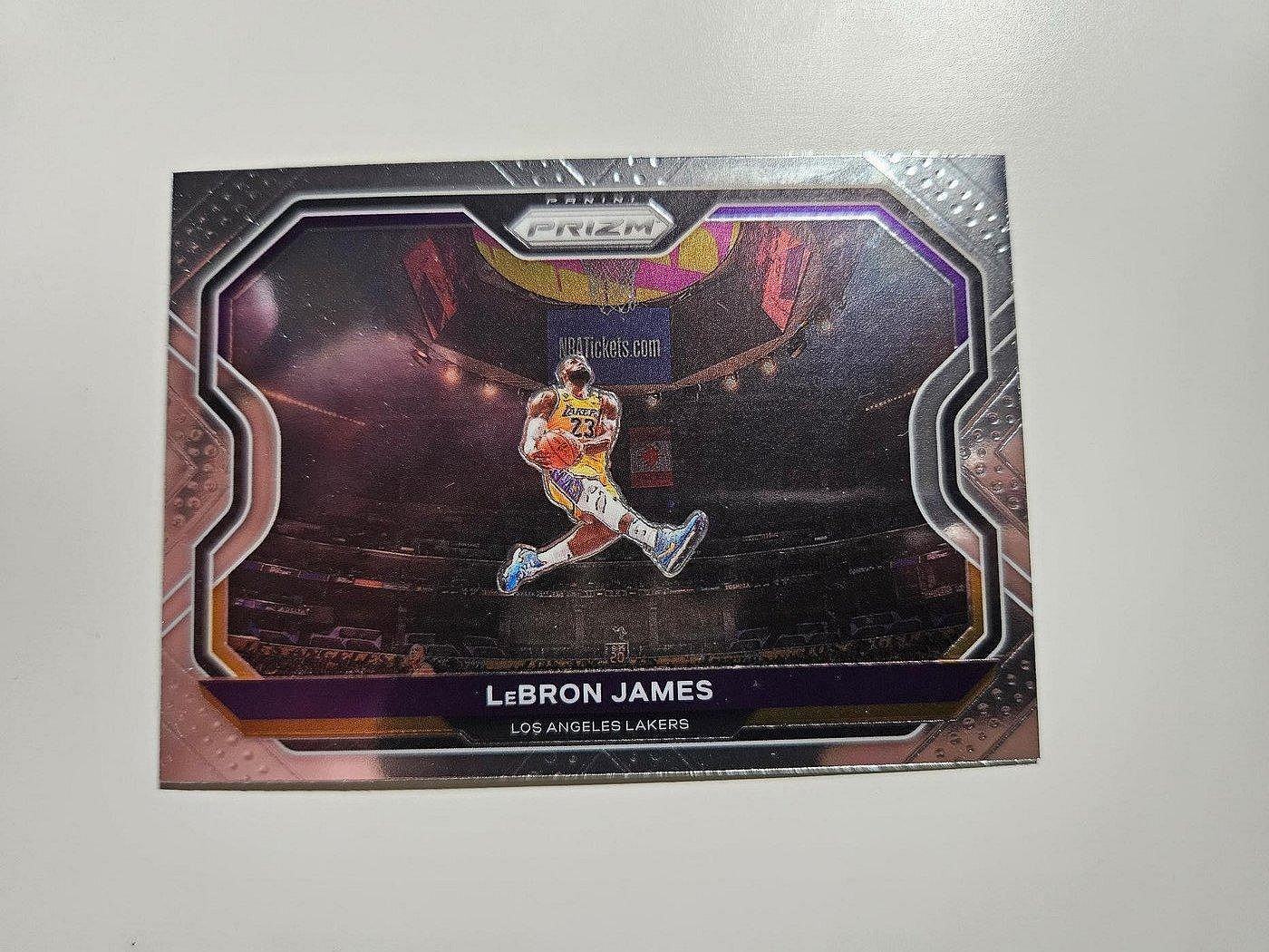 2020-2021 Panini Prizm Basketball LeBron James 經典致敬Kobe