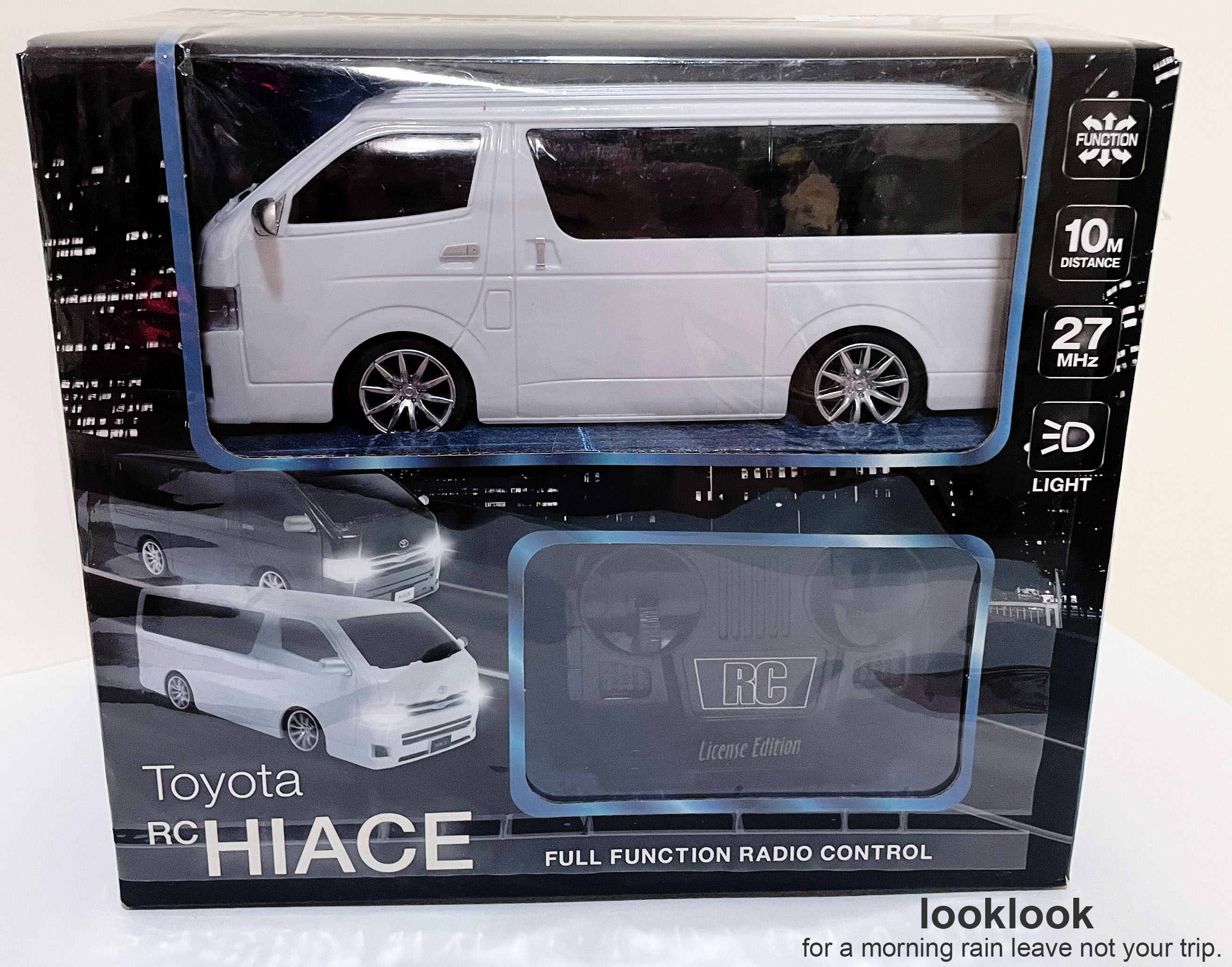【全新日本景品】 RC TOYOTA HIACE 電動遙控車 玩具模型車 遙控模型車