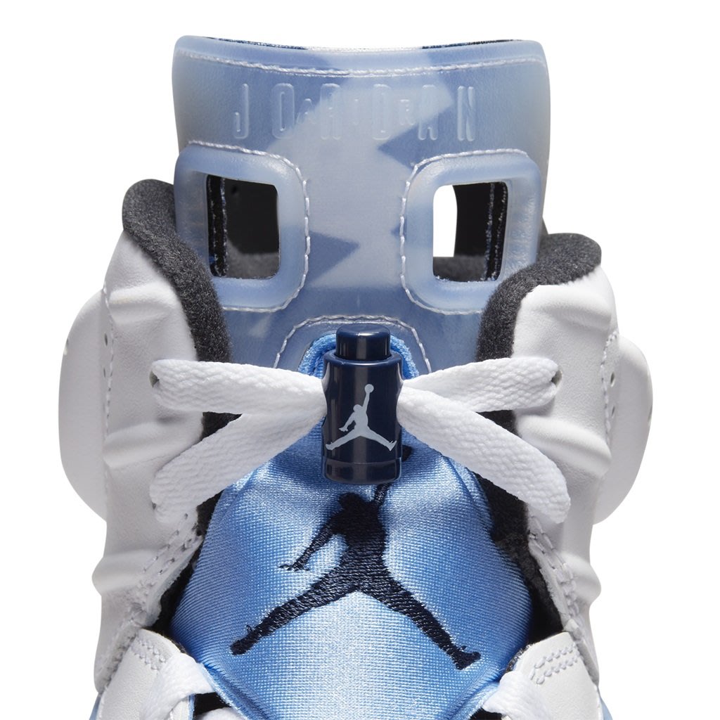 預購商品】NIKE AIR JORDAN 6 RETRO UNC 白北卡藍【CT8529-410