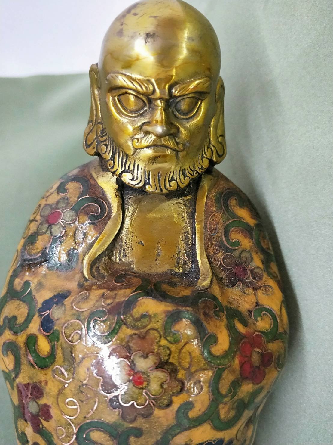 銀製 猿 置物 中国 骨董品 26-957 - アンティーク/コレクション