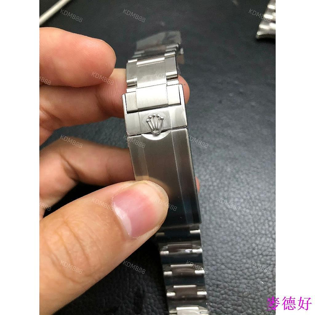 【精選好物】Clean 904L 不銹鋼 20 21 毫米錶帶替換勞力士錶帶適用於 Submariner SUB Gli