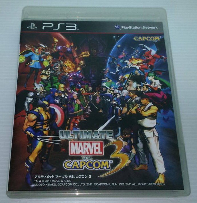 頑皮狗] PS3終極美國英雄VS卡普空3加強版Ultimate Marvel vs. Capcom 3