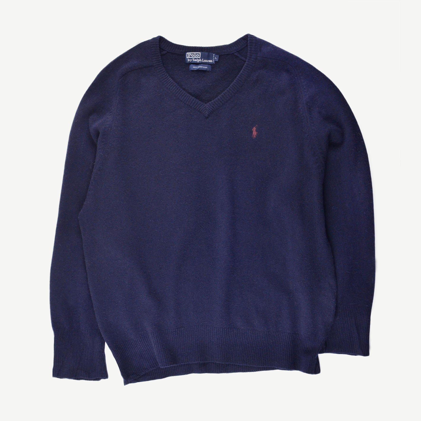 POLO RALPH LAUREN SWEATER NAVY L-