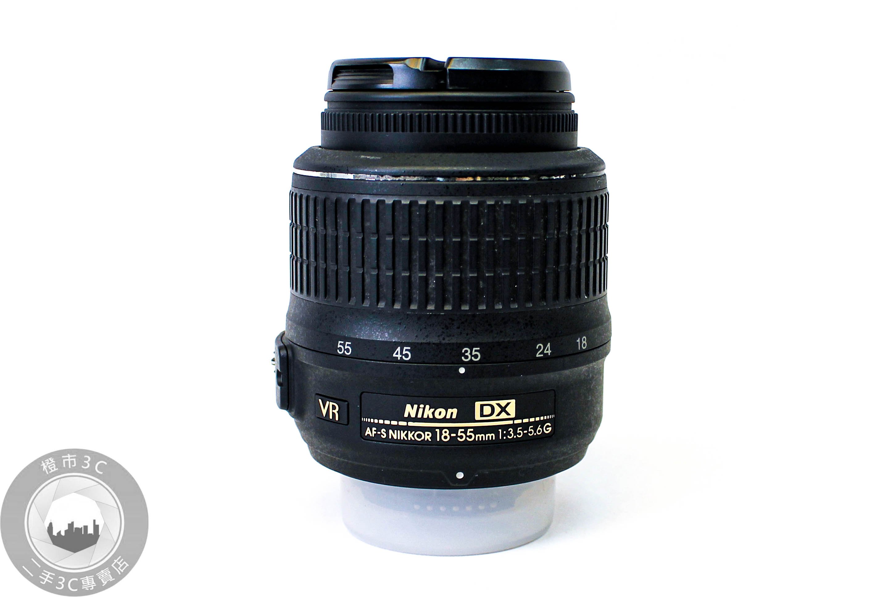 台南橙市競標】Nikon AF-S 18-55mm f3.5-5.6G VR 標準鏡頭#76738