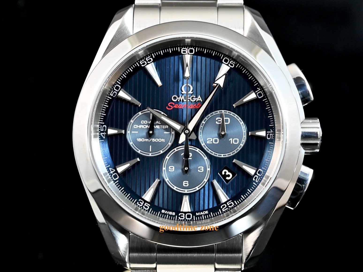 [好時計]Omega 歐米茄 Seamaster Aqua Terra 藍面 2012 倫敦奧運 44mm OF197