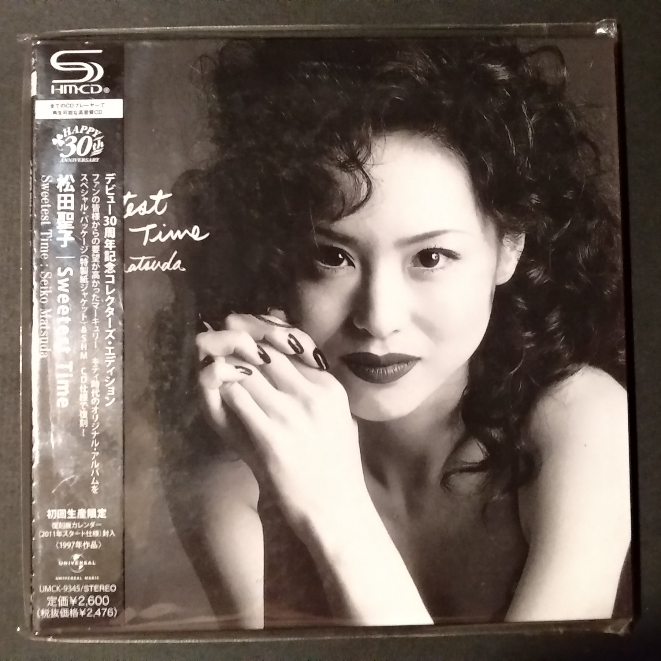 日版全新品 - 松田聖子 Seiko Matsuda --- Sweetest Time (紙ジャケット仕様)