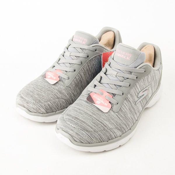 Skechers 女 健走系列 GOWALK 5 女慢跑鞋-灰/綠 15929BKAQ  現貨