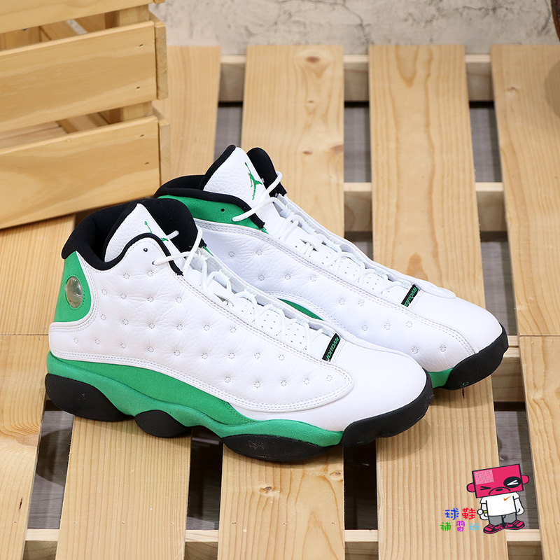 球鞋補習班NIKE AIR JORDAN 13 LUCKY GREEN 白綠幸運草ALLEN DB6537