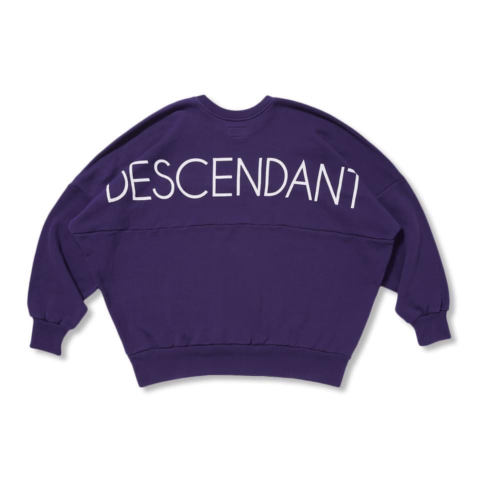 DESCENDANT / Paddle Crew Neck Sweatshirt - スウェット