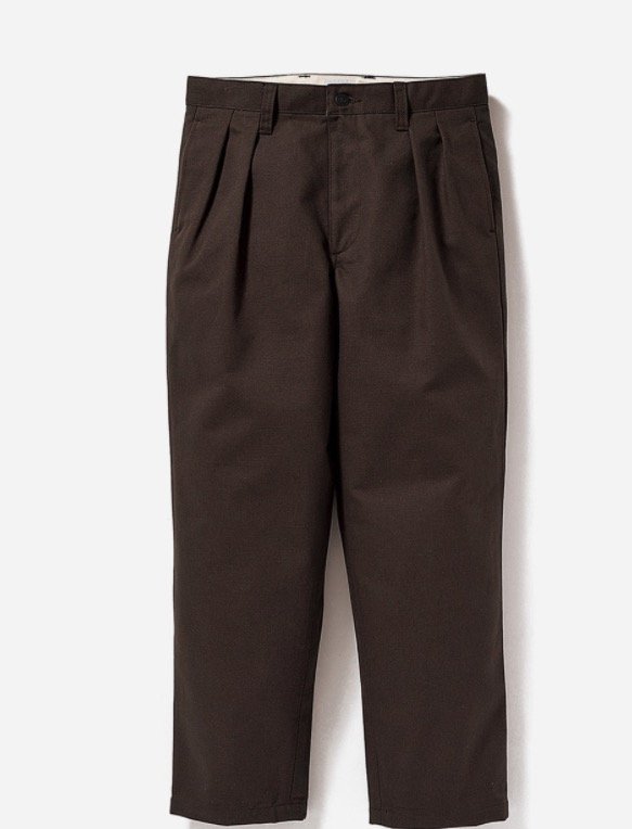 TSU 日本代購DCDT Descendant DC-3 TUCK TROUSERS 錐形褲| Yahoo奇摩拍賣