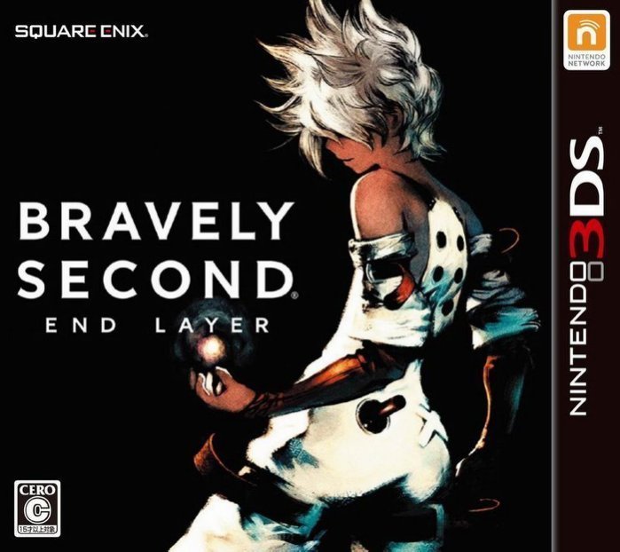 3DS　勇氣默示錄2 Bravely Second　純日版 (3DS台灣中文機不能玩)　二手品