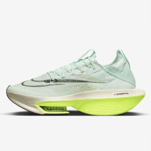 代購】NIKE Air Zoom Alphafly NEXT% 薄荷綠馬拉松休閒運動百搭慢跑鞋