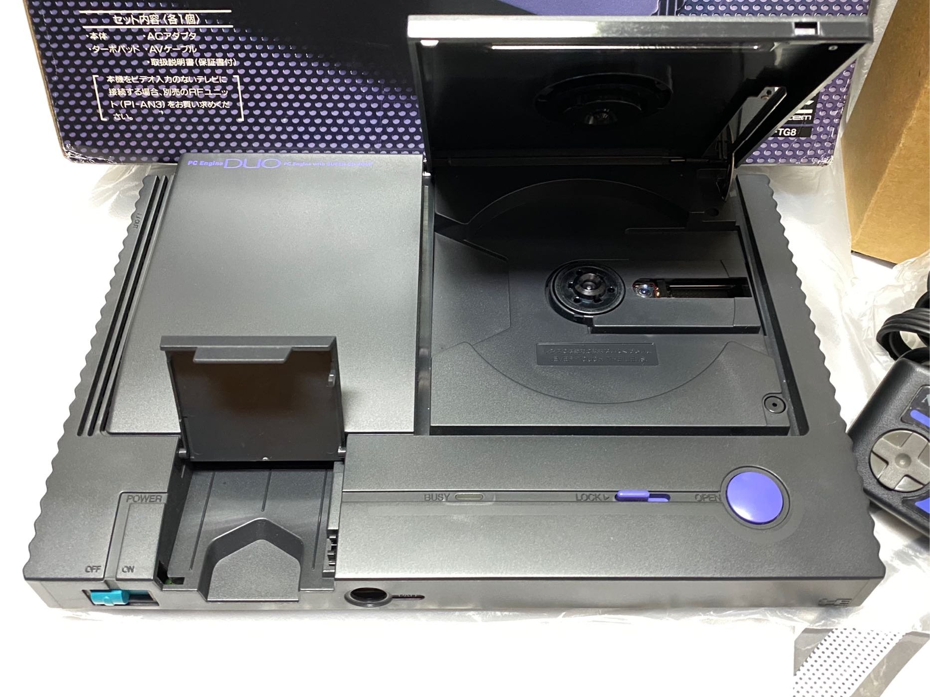 NEC PC Engine DUO with Super CD-Rom2 主機 PCE 二合一主機 日本製