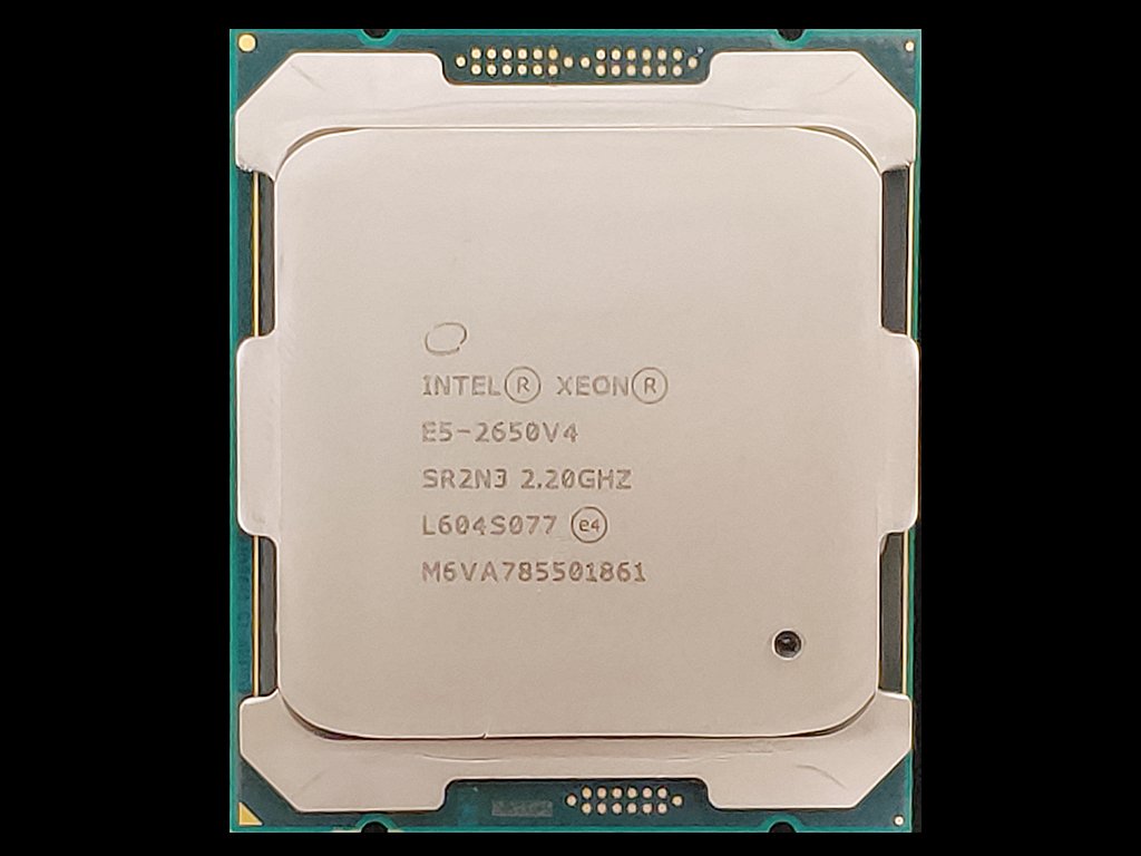 含稅】Intel Xeon E5-2650 V4 2.2G 2011-3 12核24線105W 正式CPU 一年