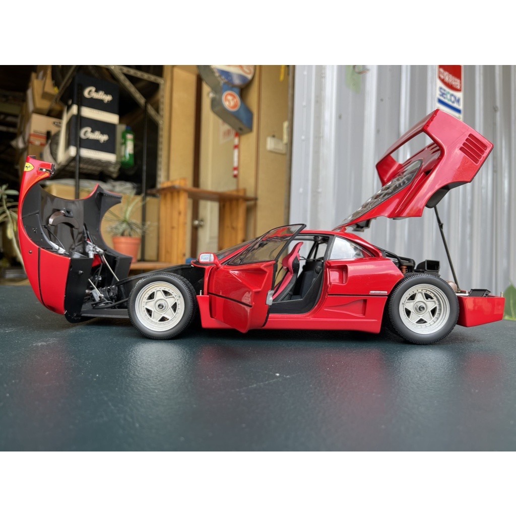 KYOSHO 1/12 Ferrari F40 紅色法拉利高CP值模型車| Yahoo奇摩拍賣