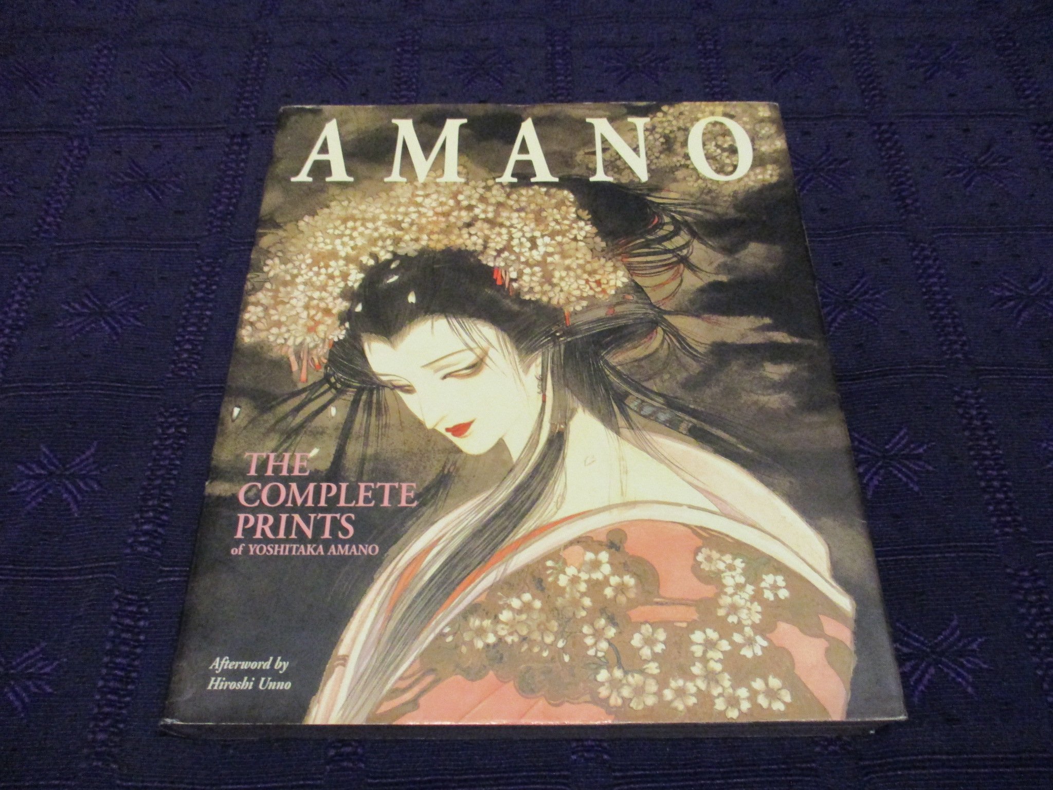 三米藝術二手書店】《AMANO》The Complete Prints of Yoshitaka Amano