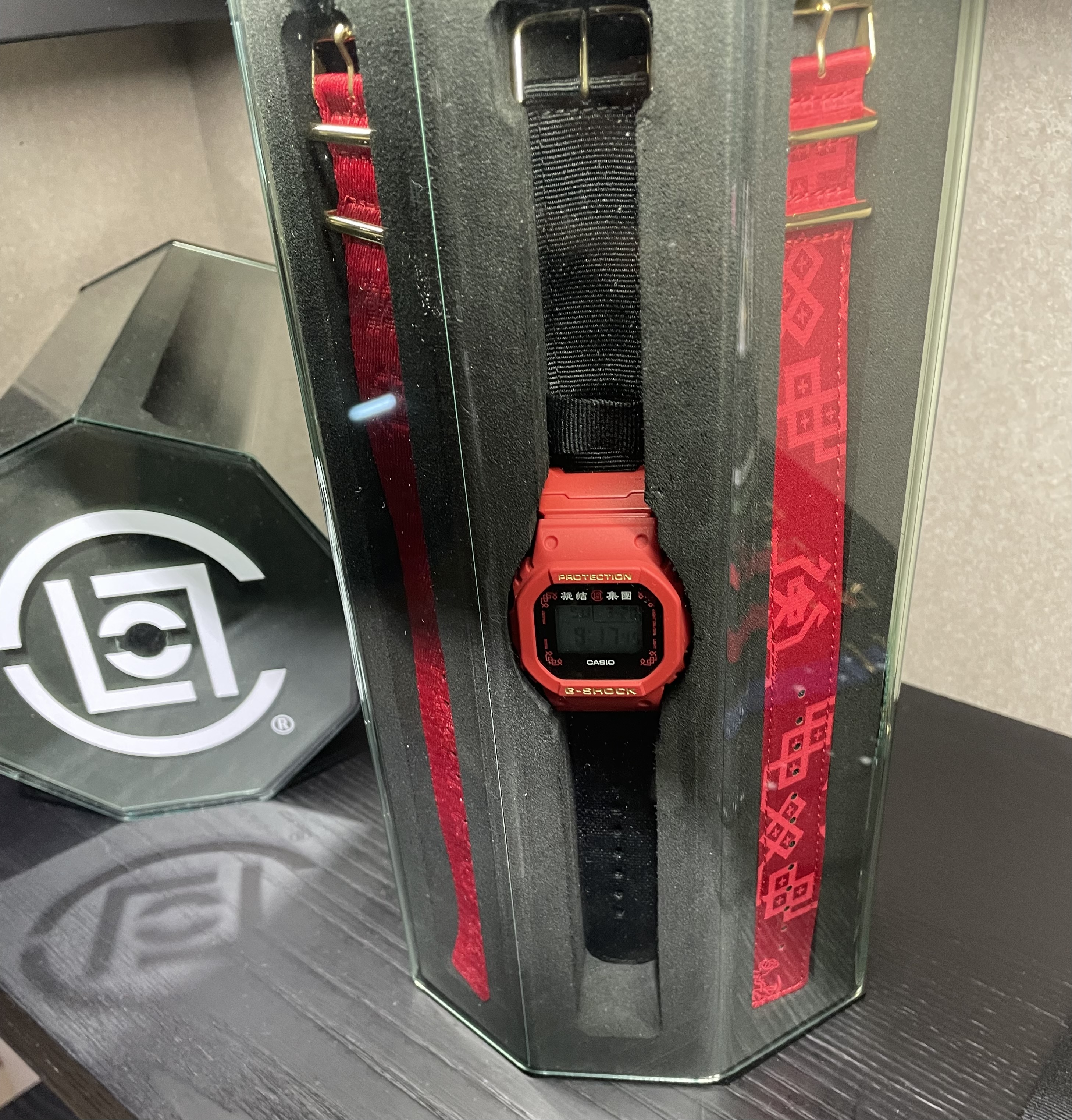 全新CLOT x CASIO G-SHOCK DW-5600BBN 重磅聯名手錶陳冠希| Yahoo奇摩拍賣