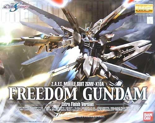 MG 1/100 FREEDOM GUNDAM 自由鋼彈電鍍版 現貨