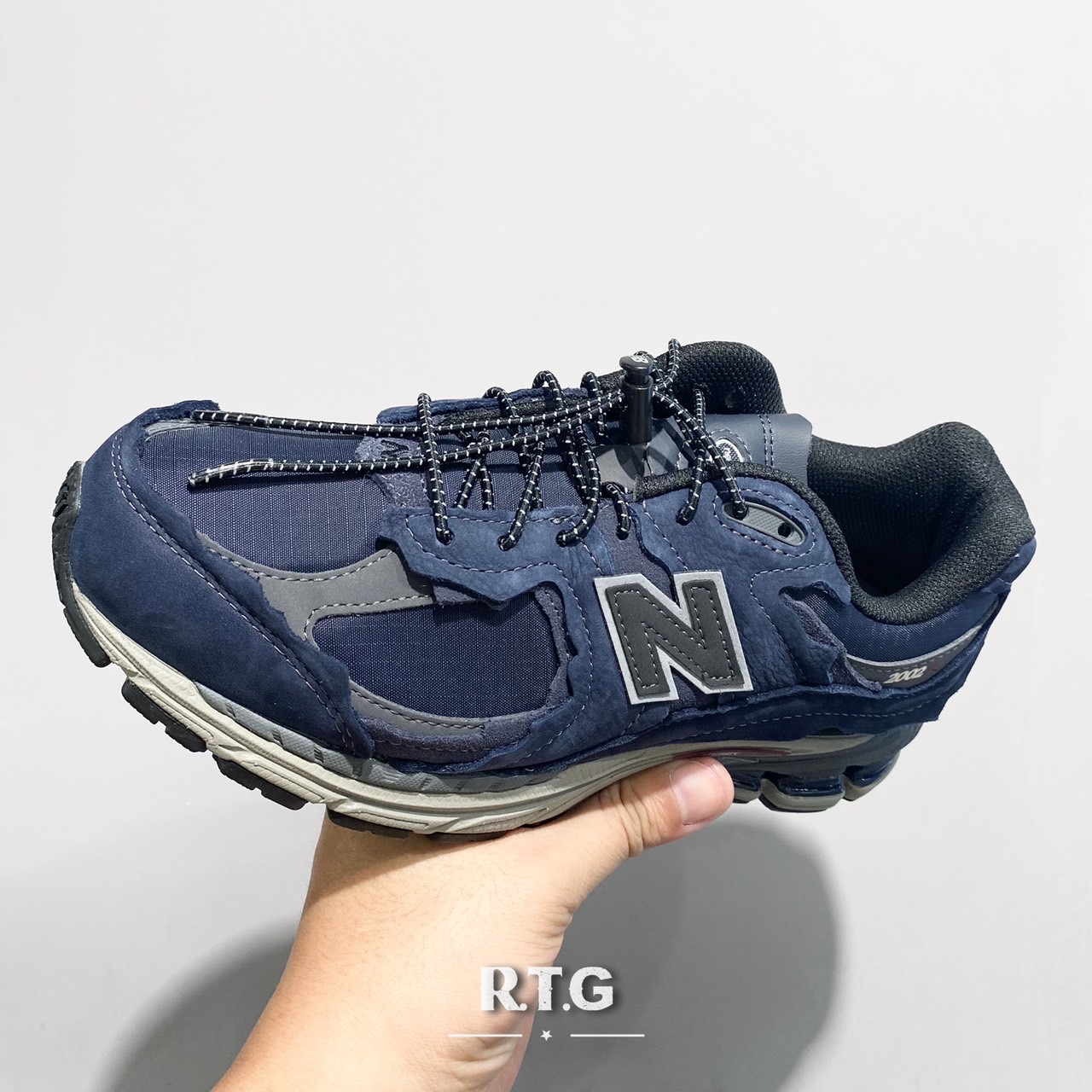 RTG】NEW BALANCE 2002R M2002RDO 海軍藍復古破壞拼接經典男女鞋