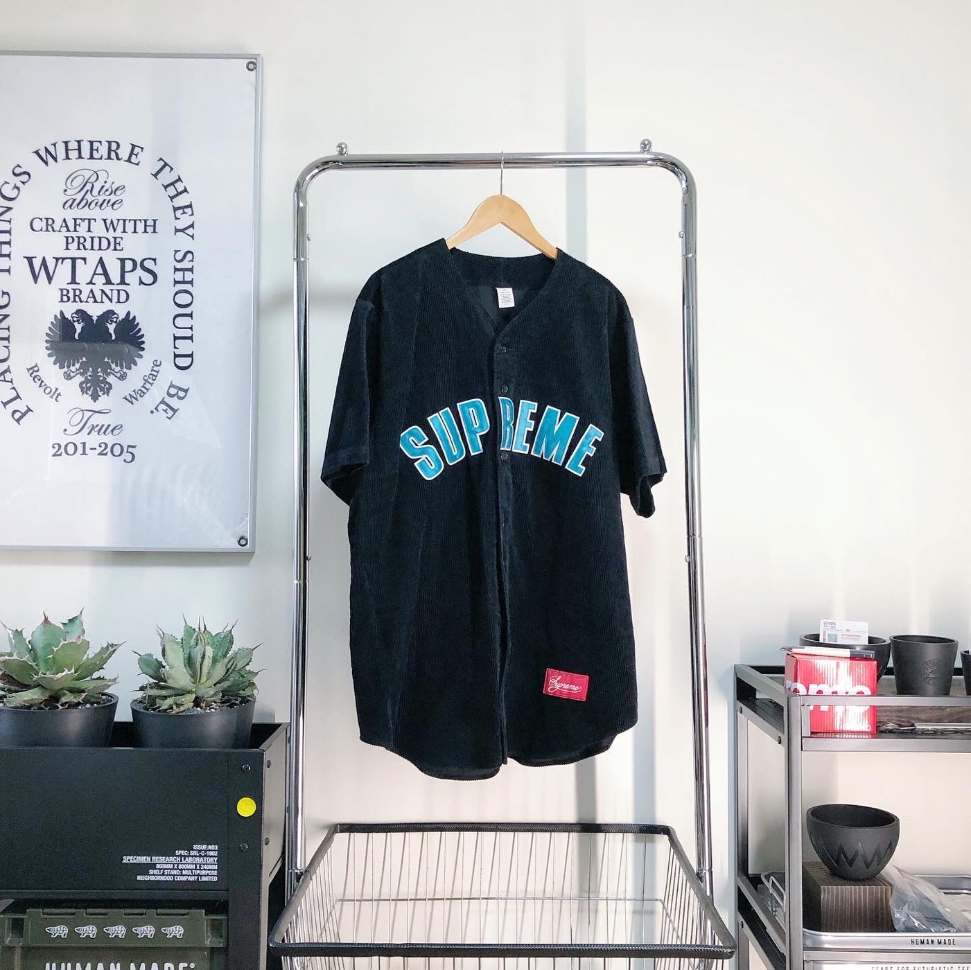 ROG 【18ss 】Supreme Corduroy Baseball Jersey - トップス