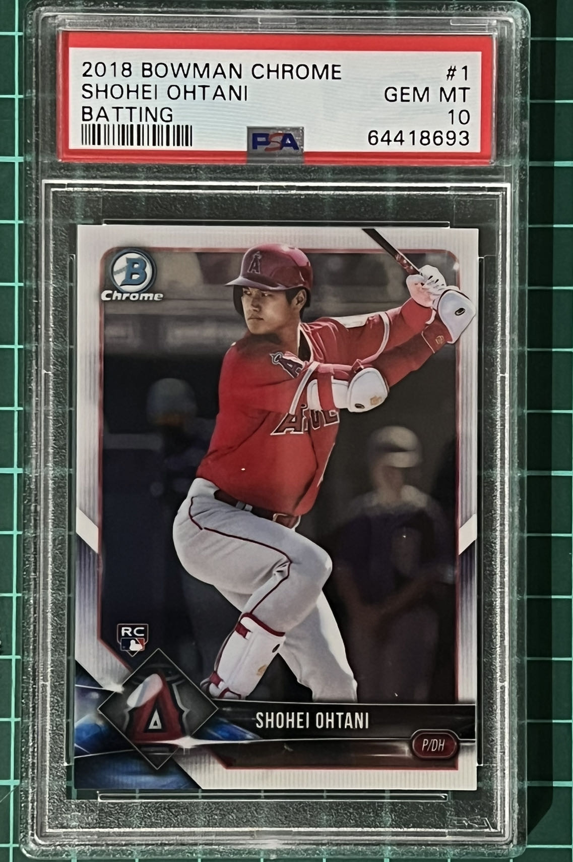 大谷翔平選手 PSA10世界で10枚 2021 TOPPS #OS-17-