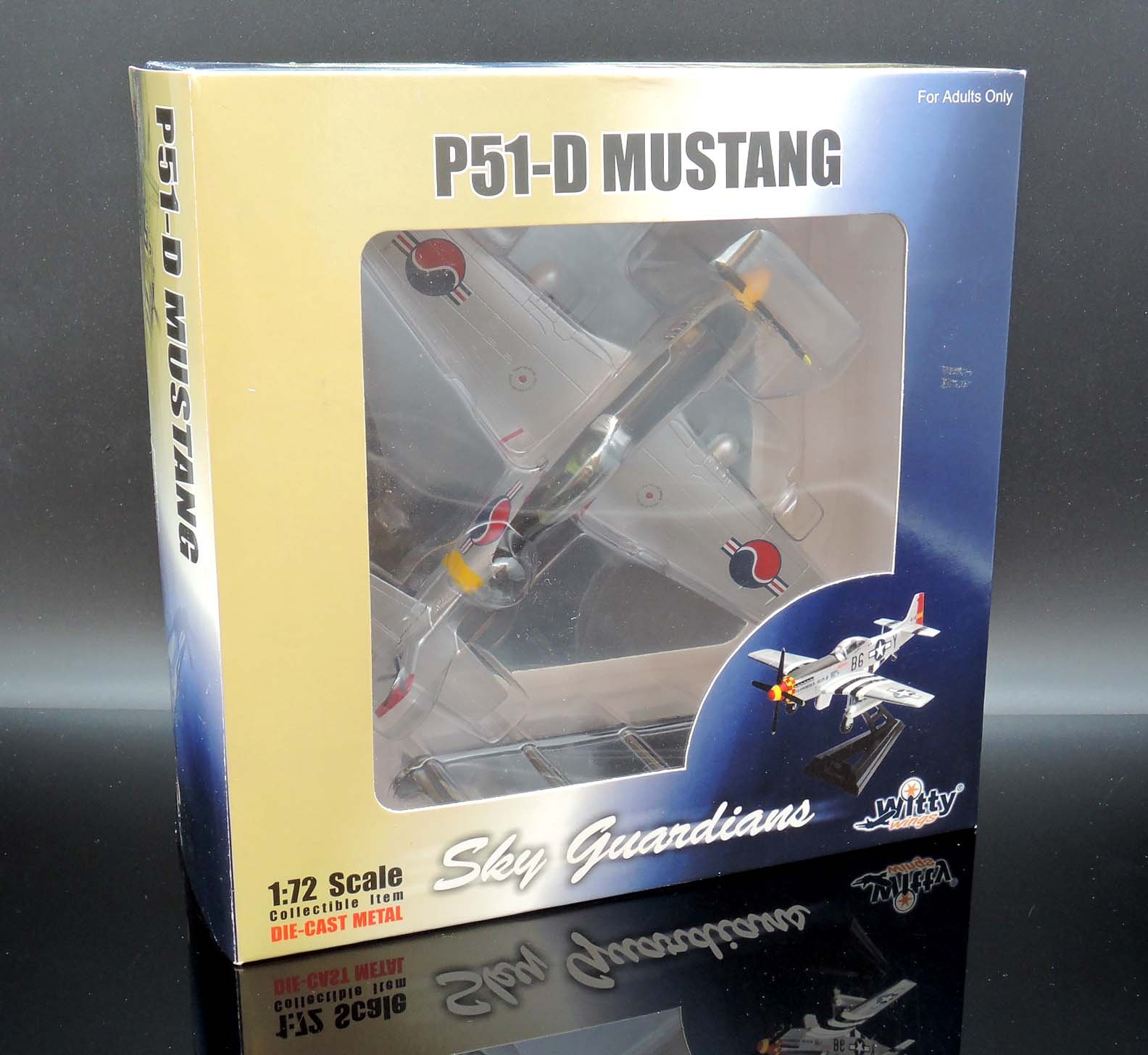 M.A.S.H】[現貨特價] Witty Wings 1/72 P51-D Mustang 野馬式戰機