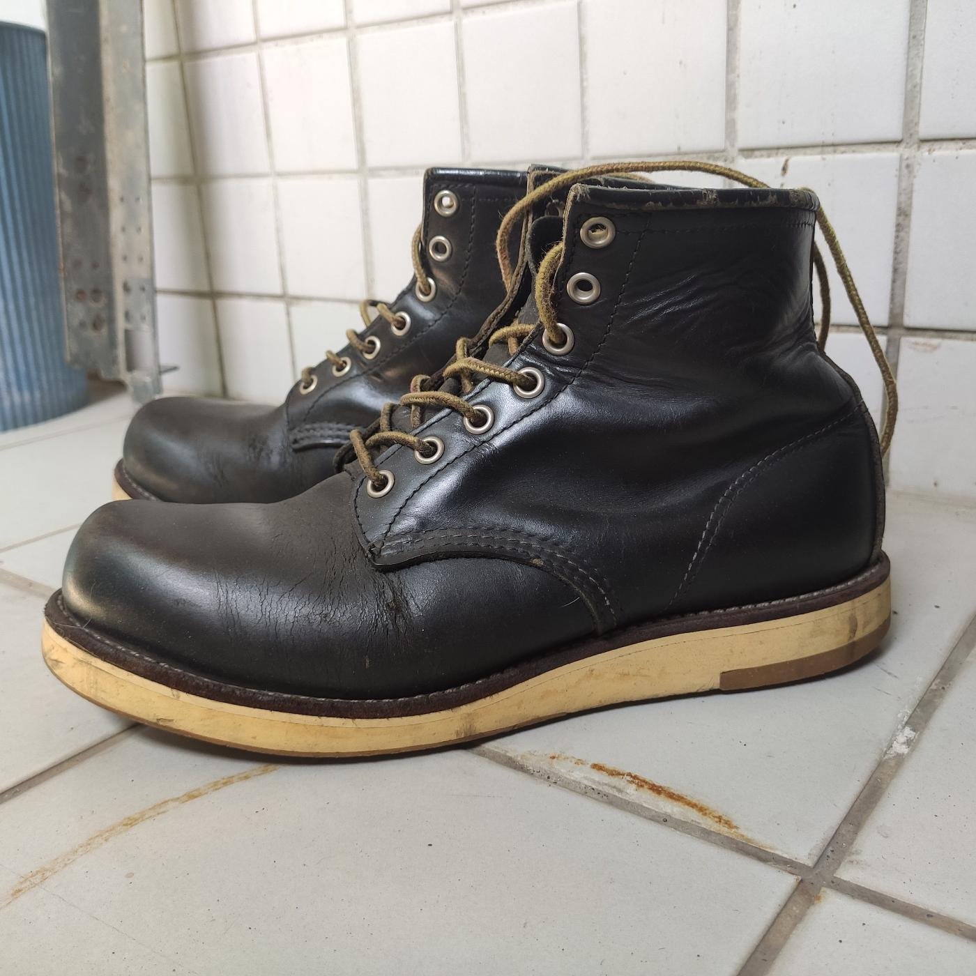 80s稀有Red wing 2981 leather work boots 皮革靴子六寸靴工作靴西部