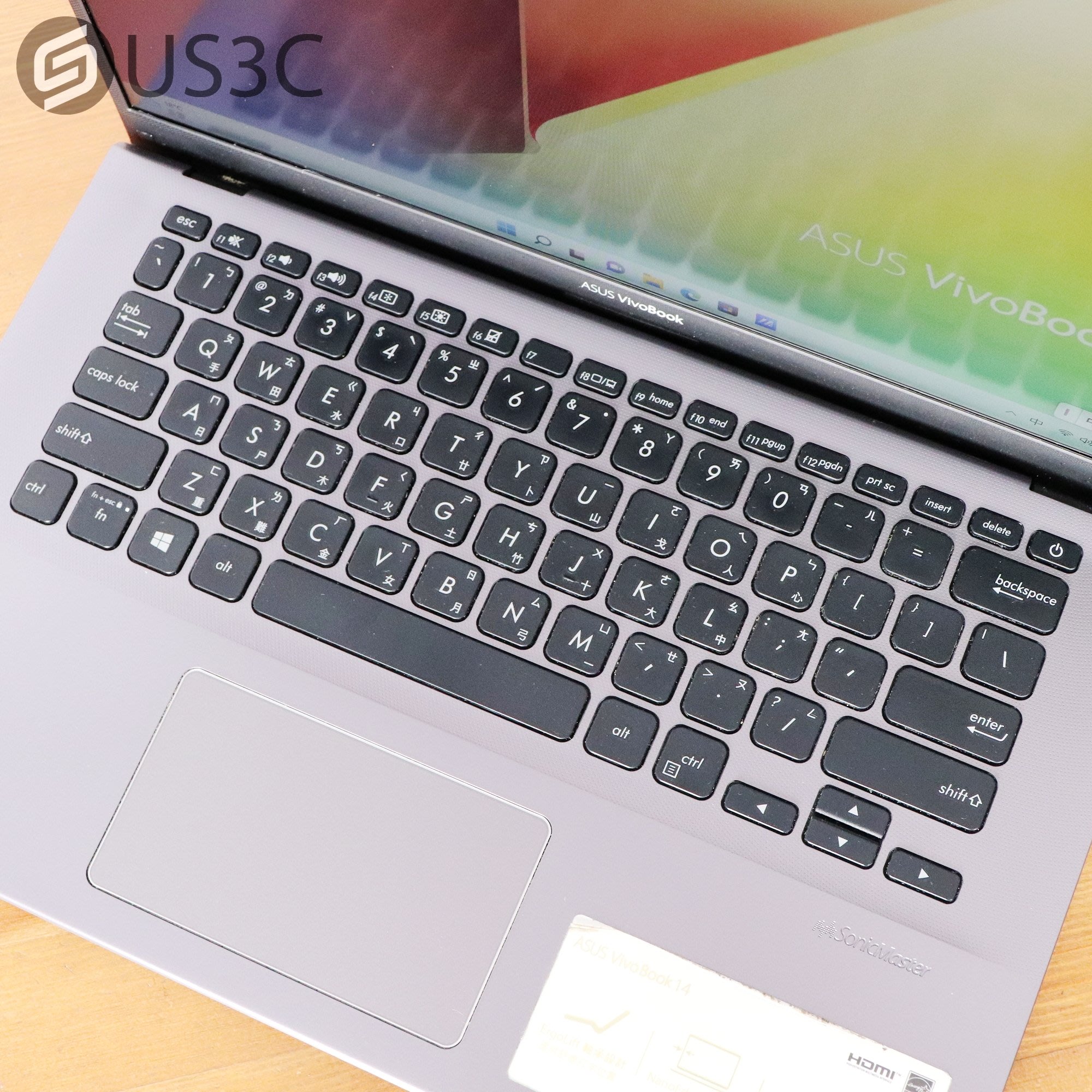 【us3c 板橋店】華碩 Asus X412fa 14吋 Fhd I5 10210u 4g 512g Pcie 灰色 輕薄筆電 文書筆電 二手筆電 Yahoo奇摩拍賣