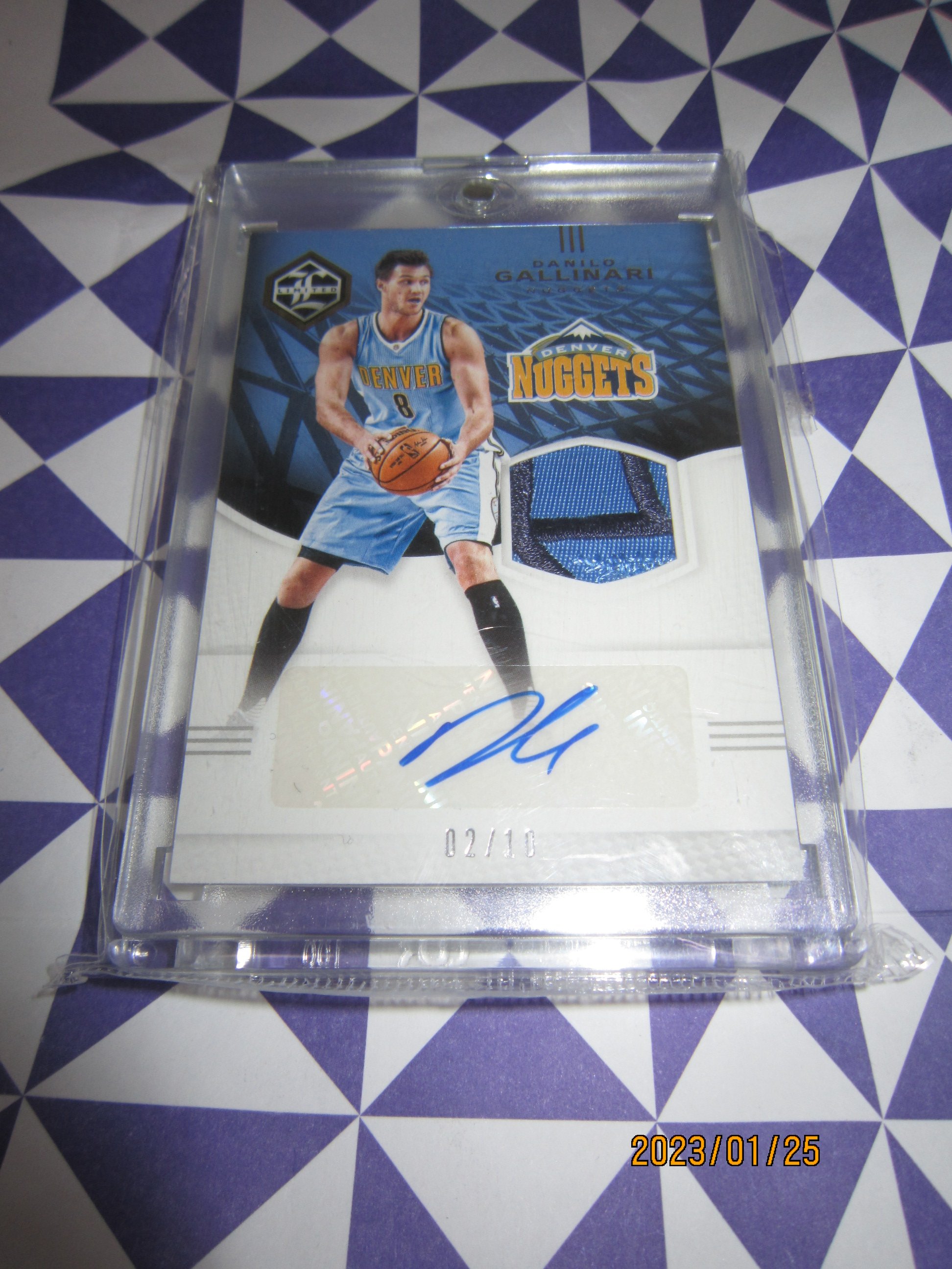 NBA topps chrome ダニロガリナリ RC auto 2/5 iveyartistry.com