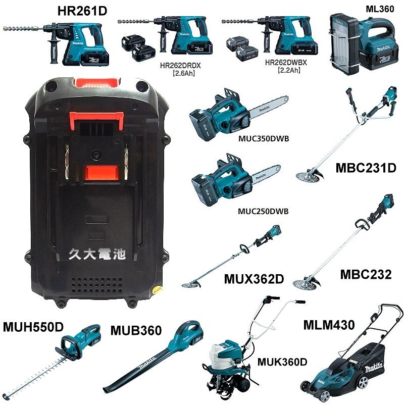 Makita BL3626 BL3622A A 49965 36V 4.0