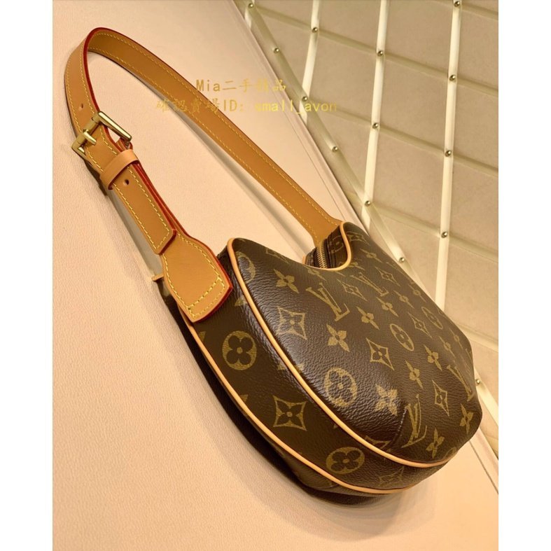 LOUIS VUITTON Shoulder Bag M51510 Pochette croissant Monogram canvas B –