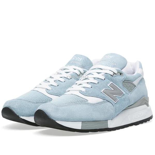 代購】New Balance 998 NB 水藍經典復古時尚百搭慢跑鞋M998LL 男女鞋