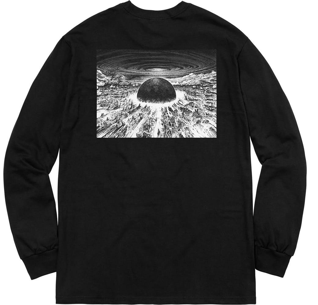 超搶手】全新正品2017 Supreme AKIRA Neo-Tokyo L/S Tee阿基拉長袖t