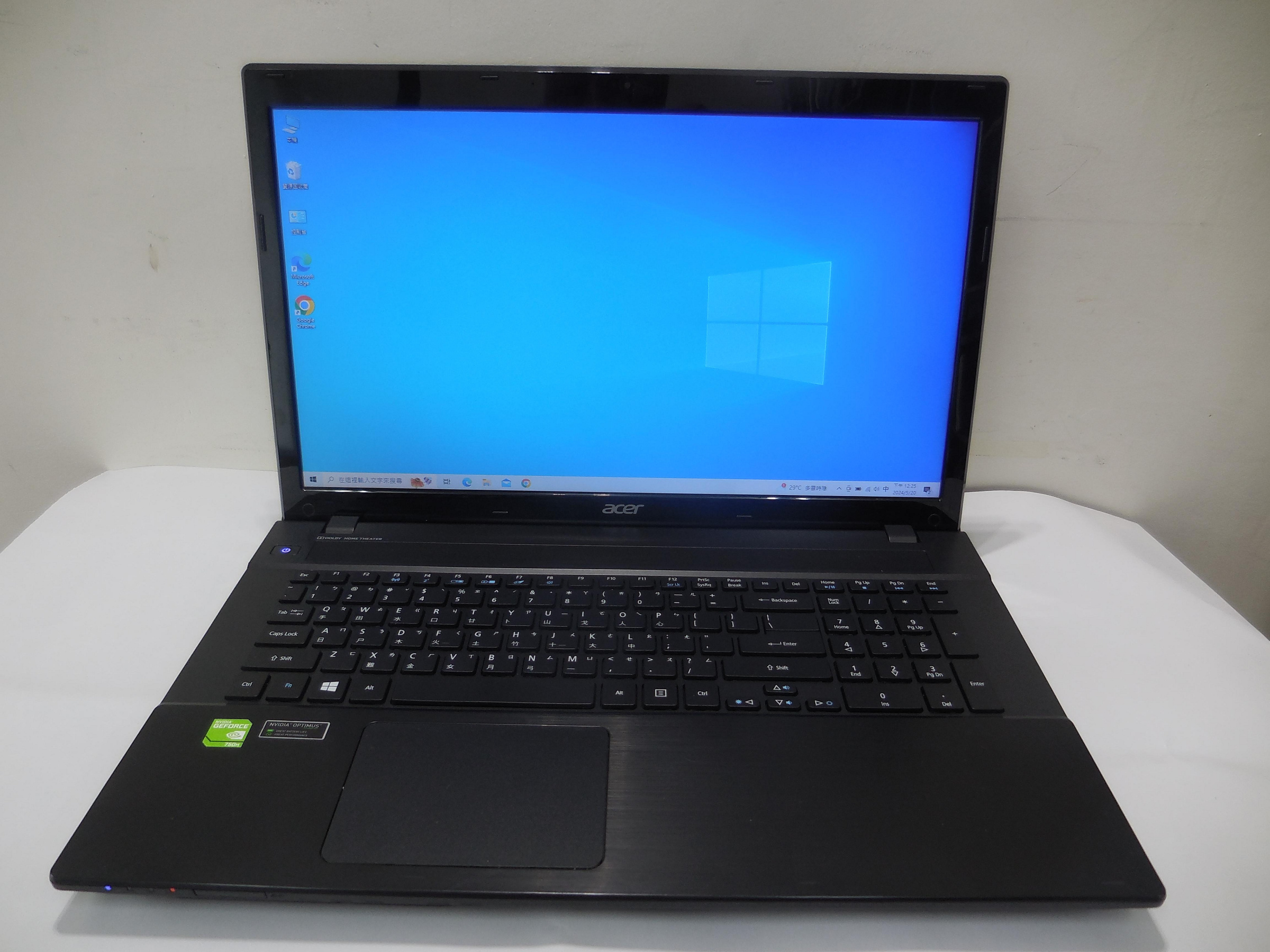 ACER V3-772G i7-4712M 17吋大螢幕 獨顯4g 8G/256G SSD+1TB 新電池