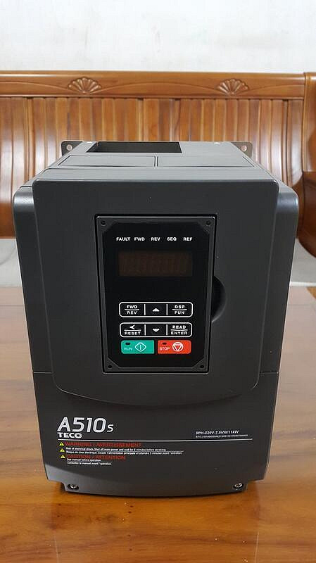 【優質五金】東元變頻器 A510 三相220V 10HP~可當變相機使用~單相220V變三相220V