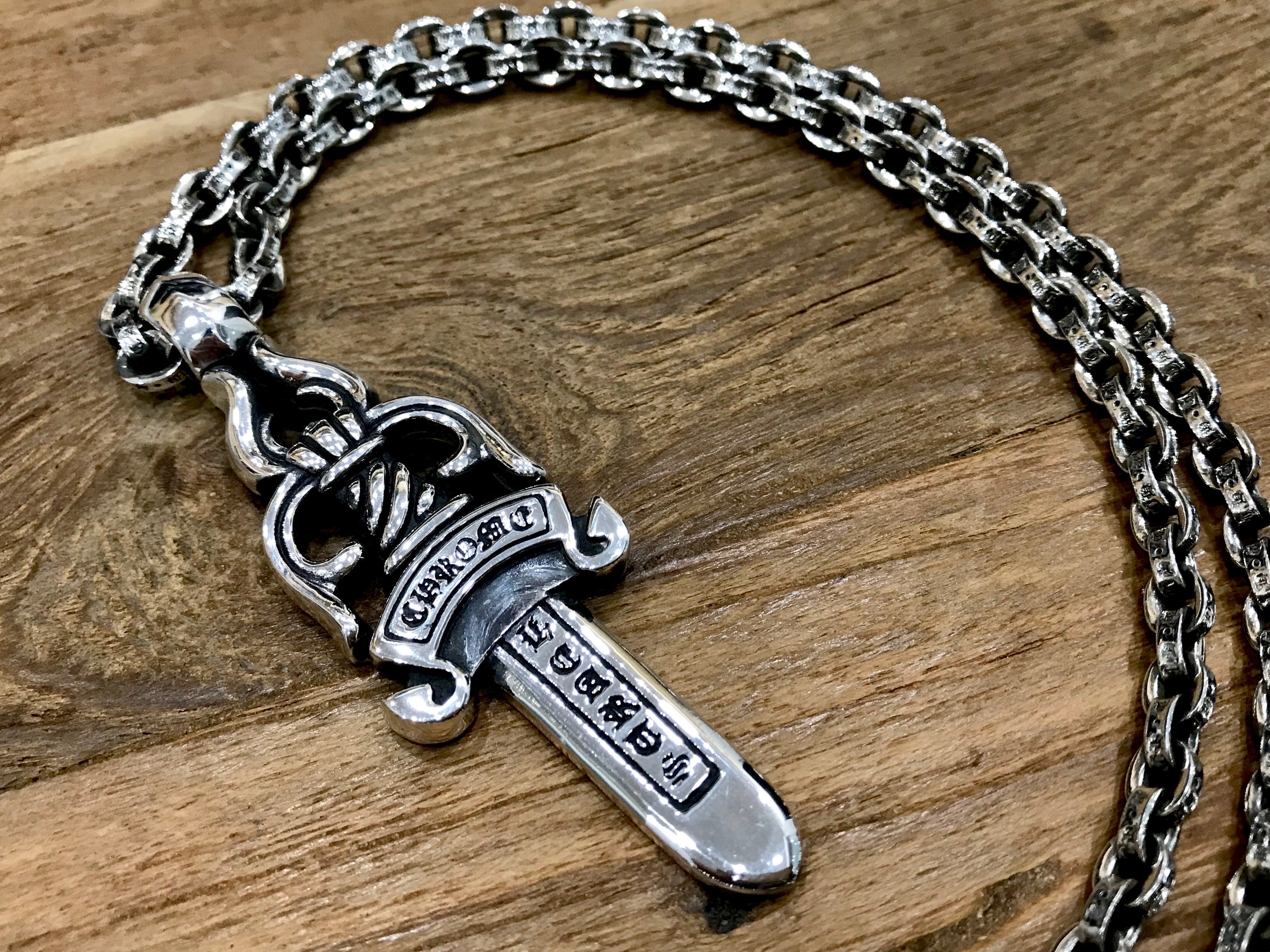 造夢師手工訂製【Chrome Hearts】【復刻】Pendant Large Dagger 925