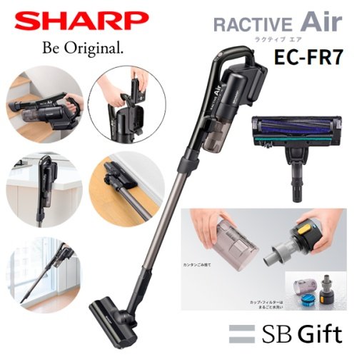 可議價!)『J-buy』現貨日本SHARP 夏普EC-FR7 無線手持吸塵器輕量輕巧集