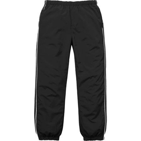 超搶手】全新正品2018 Supreme Piping Track Pant 束口運動褲刺繡字體