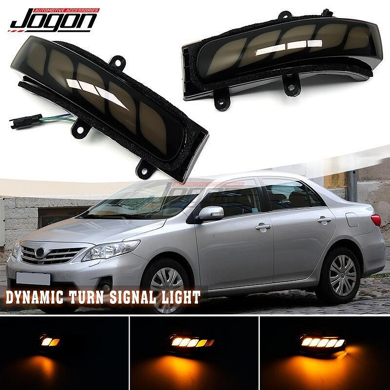 熱銷  專屬插頭 ALTIS 10代 10.5代 CAMRY WISH vios 後視鏡燈 流水燈 LED 方向燈 跑馬燈 可開發票