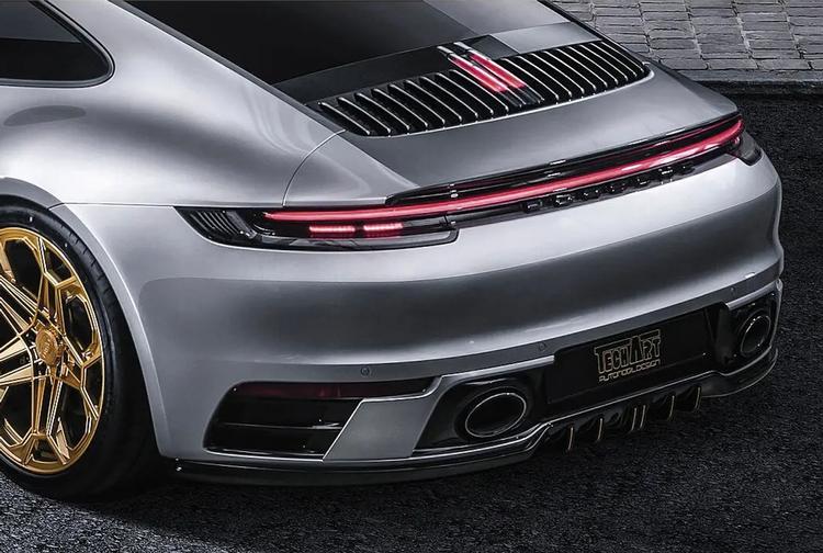 【樂駒】TECHART 911 992 Carrera S 4S 後尾翼 小鴨尾 空力 外觀 套件 改裝 空力素材